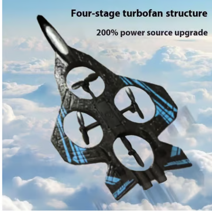 ✈️Weihnachtsgeschenk-Tipp! ✈️ RC Stunt-Jet (360°-Saltos + LED-Beleuchtung) für Kinder🎄