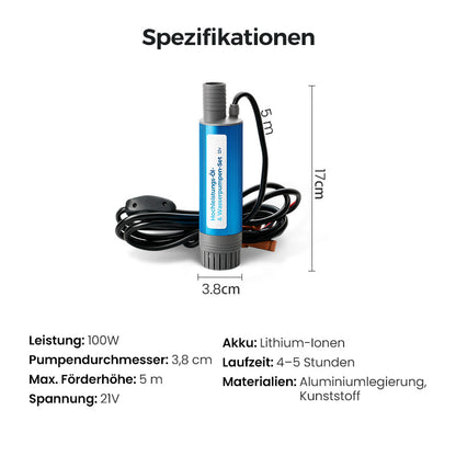 🔋 50% RABATT! ✨Hochleistungs-Öl- und Wasserpumpensatz