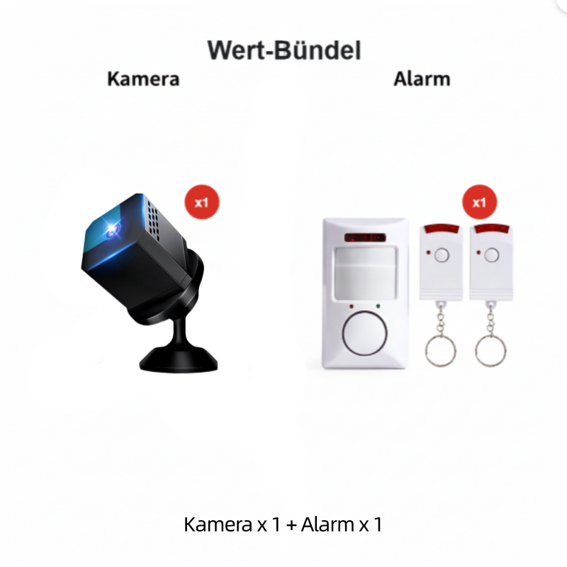 💥Drahtlose hochauflösende Nachtsicht-Überwachungskamera