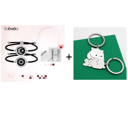 ❤️✨ Paar-Armband mit Sonnen-Mond-Motiv – Verbundenheit, auch bei Entfernung! ✨