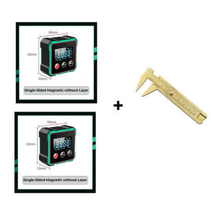 Magnetischer digitaler Winkelmesser mit elektronischem Laser