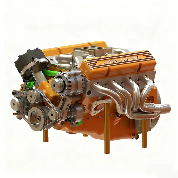 🎉Letzter Tag Sonderangebot: 50% Rabatt🔥 - CISON Benzin-OHV-V8-Motorenbausatz