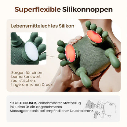 🌲 Super Weihnachtsangebot:50% RABATT! 🌲 Der Beste Tragbare Nackenmassager – 3x mehr Entspannung! 💆