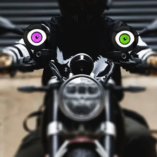 Programmierbares Teufelsaugen-Licht für Fahrrad, Auto und LKW