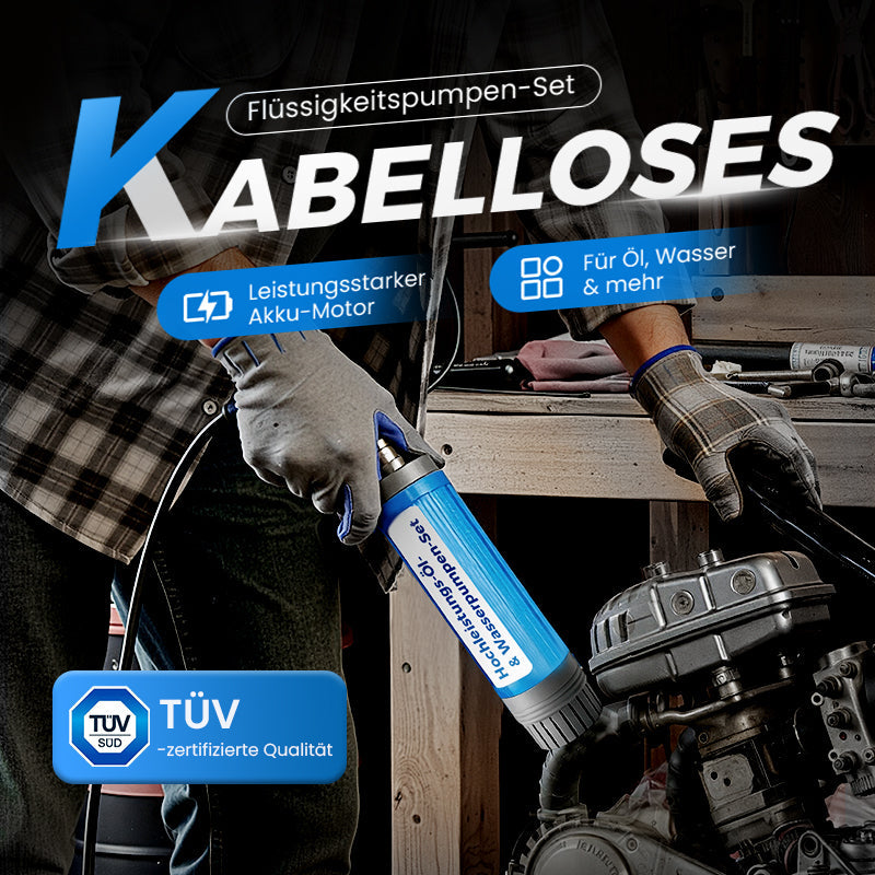 💥Hochleistungs-Öl- & Wasserpumpen-Set