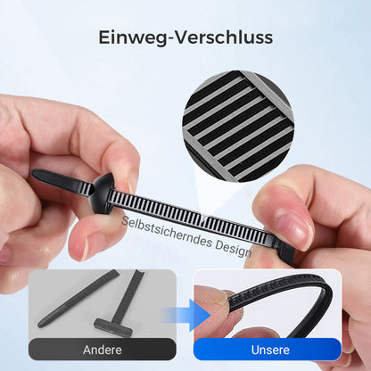 ⏳Begrenzte Zeit 50% Rabatt💥Universal-Kabelbinderschnalle aus Nylon