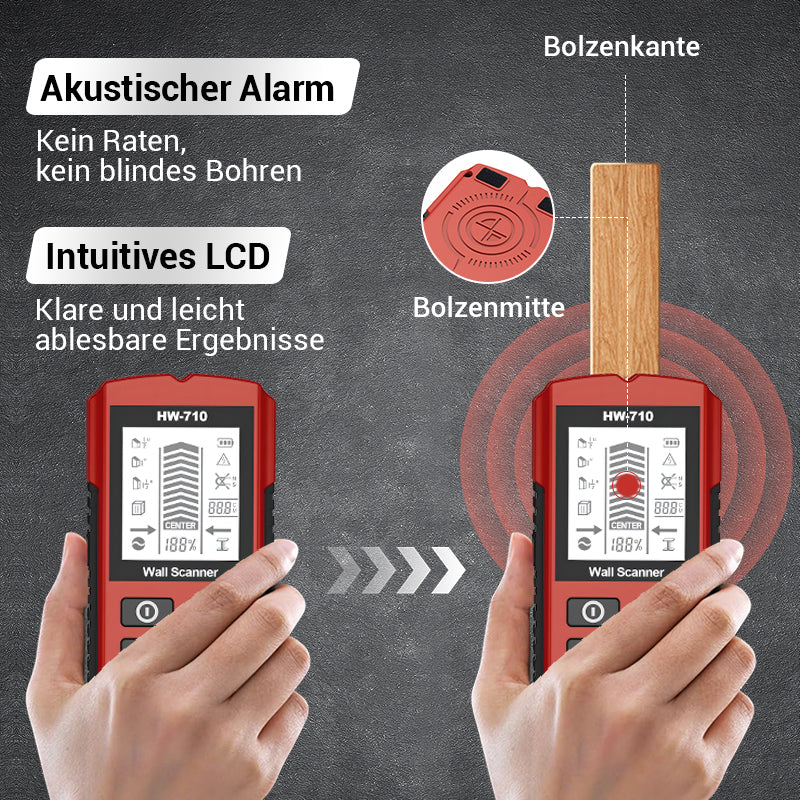 🎁💥Begrenzte Zeit 50% Rabatt💥Multifunktionaler Handheld Metall und Wand Detektor