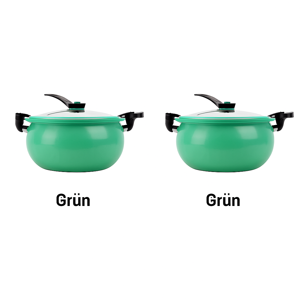 🔥Black-Friday-Mega-Angebot – 50 % Rabatt!🔥🍲Mikro-Schnellkochtopf mit großem Fassungsvermögen