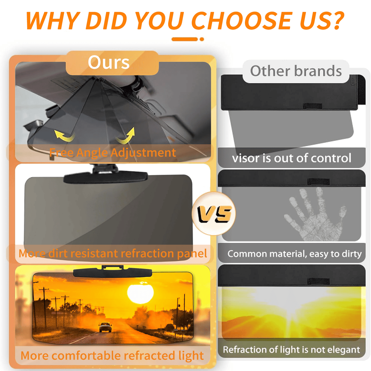 🚗☀️Sommerangebot: 50 % Rabatt🔥Entspiegeltes Visier für blendfreies Fahren