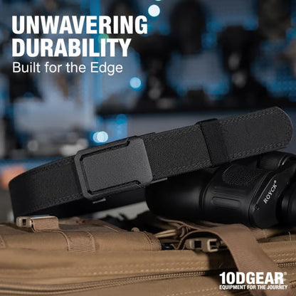 Verstärkter, doppellagiger taktischer Nylongürtel mit Automatikschnalle – verbesserte Version