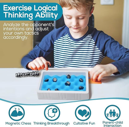 🎅Weihnachtsverkauf 50% RABATT🔥Magnetisches Schachspiel✨️