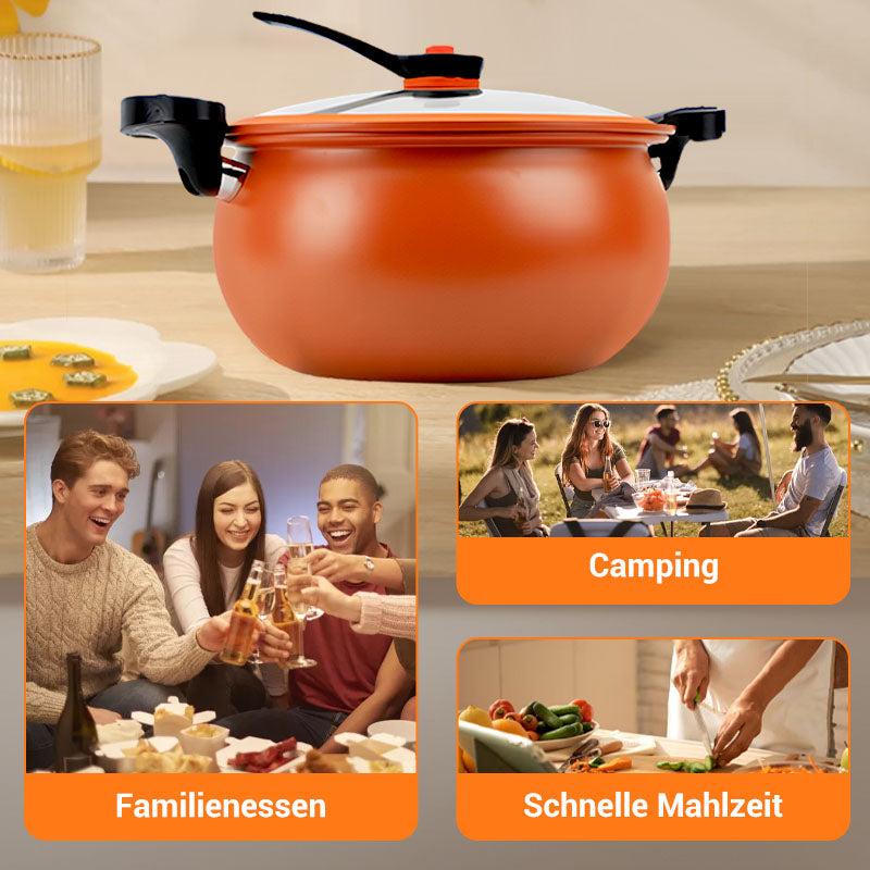 🔥Black-Friday-Mega-Angebot – 50 % Rabatt!🔥🍲Mikro-Schnellkochtopf mit großem Fassungsvermögen