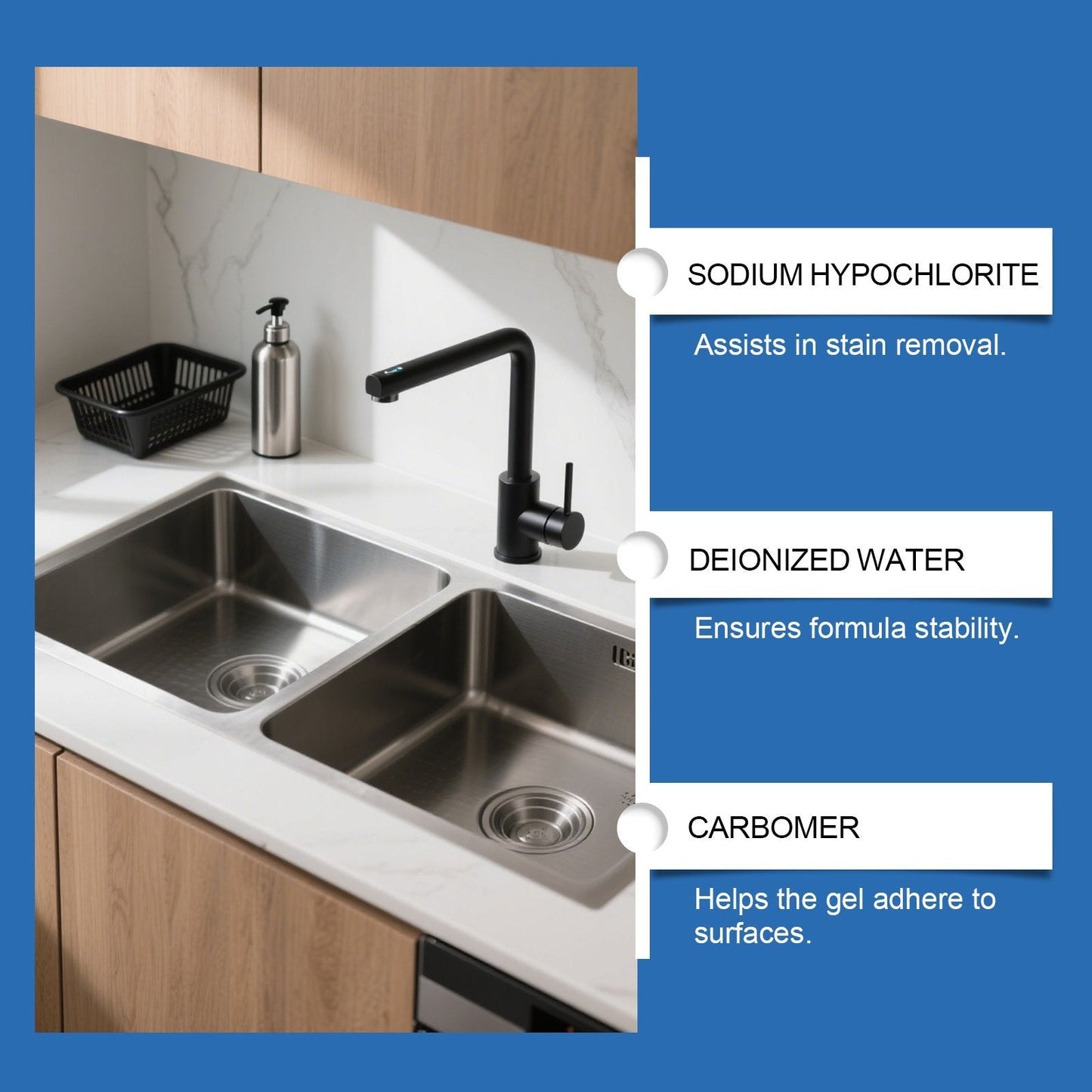 Schimmelentferner-Gel mit Scheuerbürste – Effektiver Schimmelentferner für Waschmaschinen-Dichtungen, Duschfugen, Fliesenfugen und Badezimmer