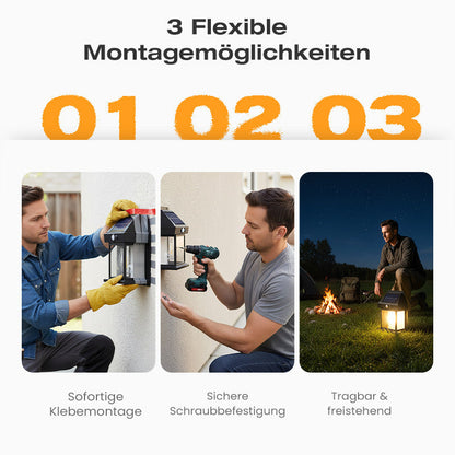 🎁Kaufen Sie 2 Erhalten Sie 1 Gratis⏳Bewegungssensor Solar-Wolfram-Wandleucht