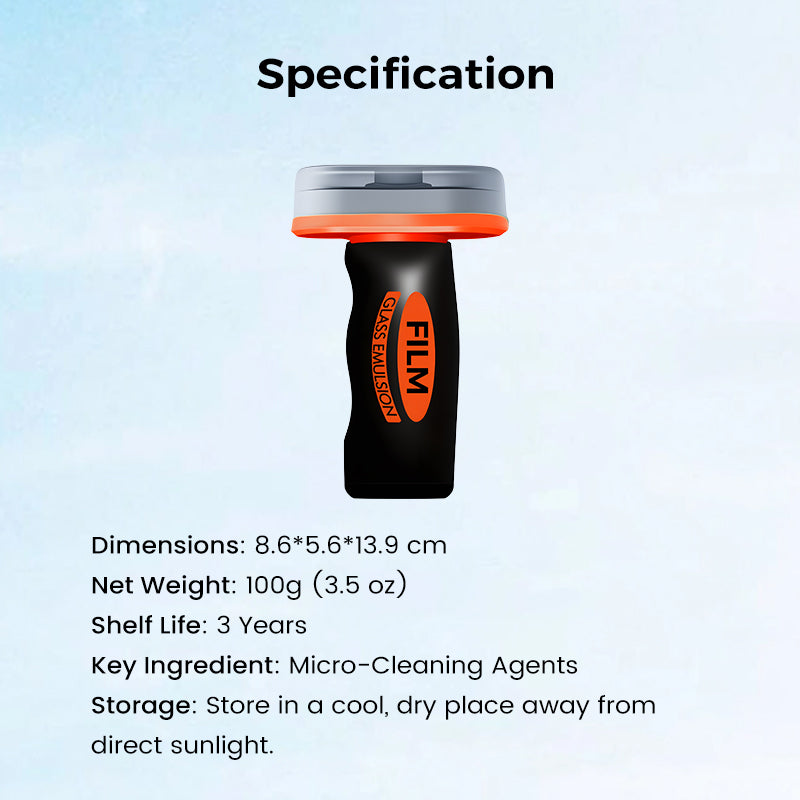 🎁Weihnachtsangebot🌲 – Autoglas-Seitenscheibenreiniger zur Entfernung von Ölfilmen