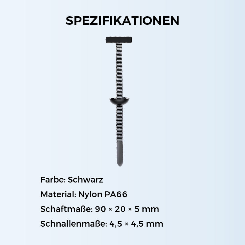 ⏳Begrenzte Zeit 50% Rabatt💥Universal-Kabelbinderschnalle aus Nylon