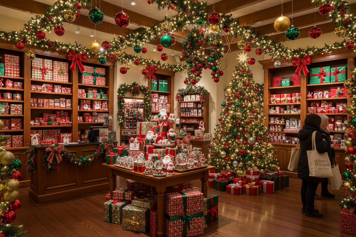 圣诞节礼品店