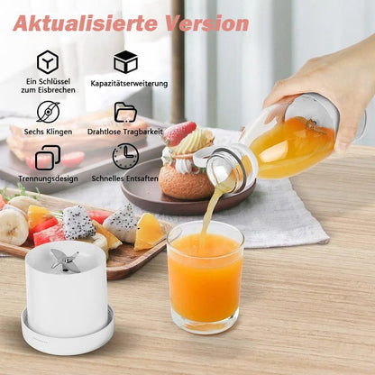 Portabler Entsafter Bestseller | 🌟 Frischer Saft, jederzeit und überall!