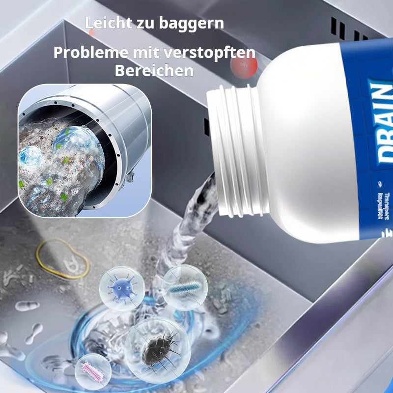 Rohrreiniger-Gel – Küchenabfluss & Toilette: Fett, Haare, Gerüche – weg in 15 Min!