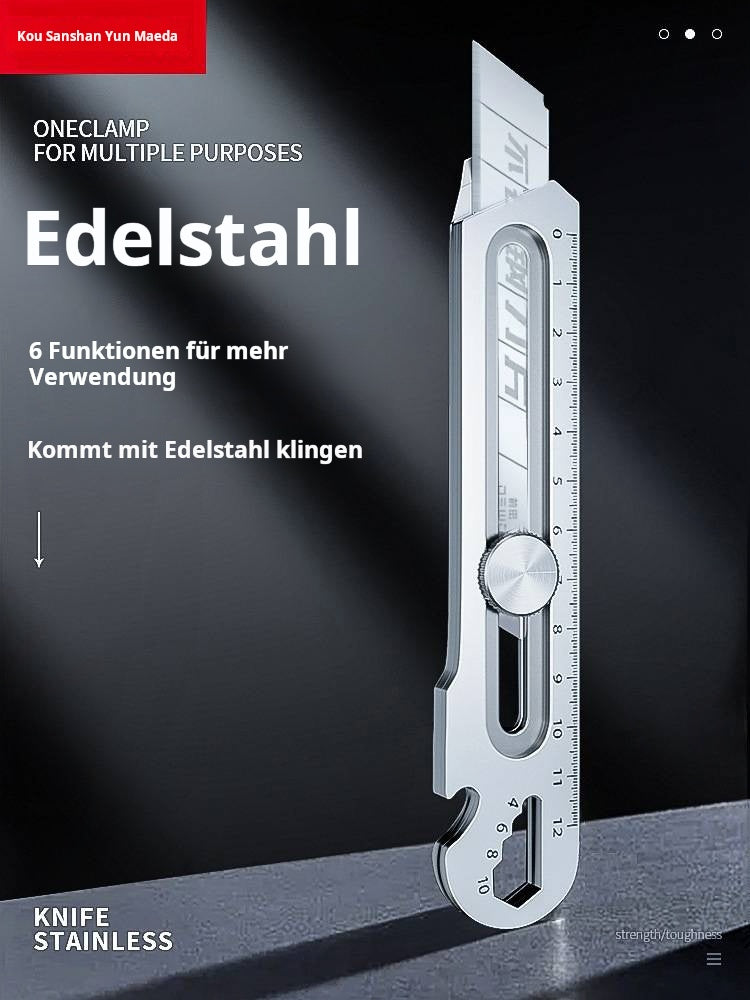 Mehrzweckmesser mit einziehbarer Abbrechklinge