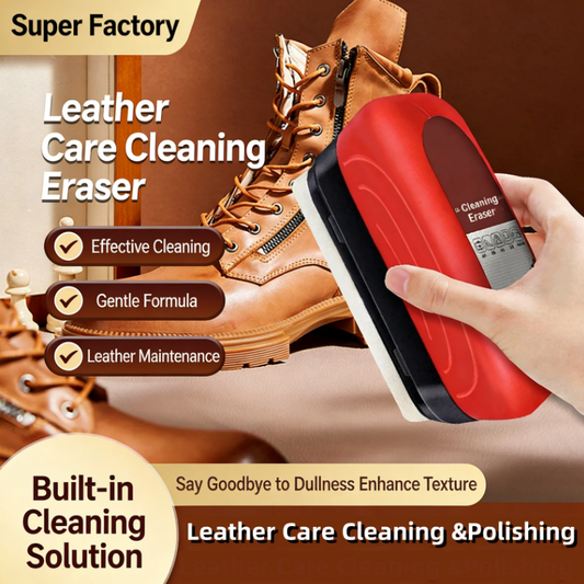 🚗 ✨ Mehrzweck-Lederöl-Pflegebürste  – Repariert mühelos Kratzer im Leder 🧼