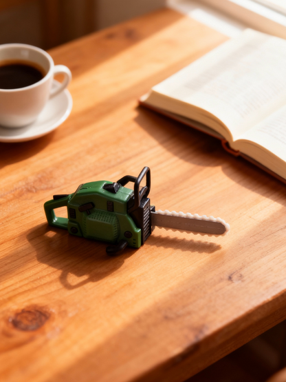 🔥 Stilvolles Miniatur-Kettensägenmodell