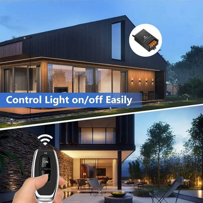 🔌🔥MEHR KAUFEN, MEHR SPAREN🔥✨ Drahtloser Fernbedienungsschalter & Empfänger-Kit - Einfache Installation mit 100m Reichweite für Licht und Elektrogeräte 🏠💡