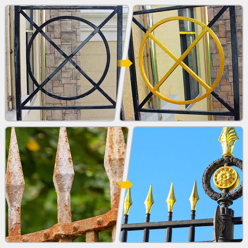 ✨Heiße Angebote – Wetterbeständige, wasserbasierte Goldfarbe