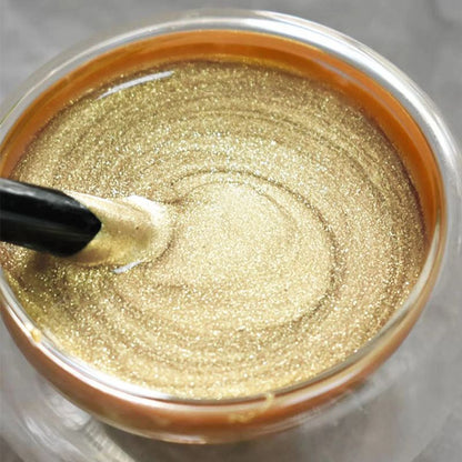 ✨Heiße Angebote – Wetterbeständige, wasserbasierte Goldfarbe