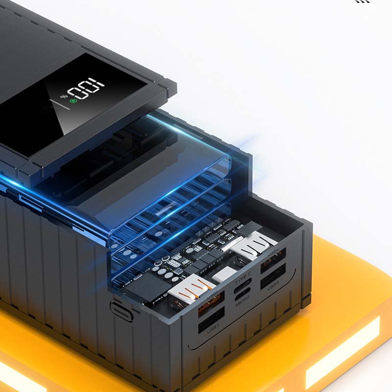 🎄 Frühbucher-Sonderangebot 2026: 50 % Rabatt ⏰ Schnelllade-Powerbank mit Digitalanzeige – Hohe Kapazität, Quick Charge 3.0 und tragbar für Smartphones/Tablets 📱🔋📦