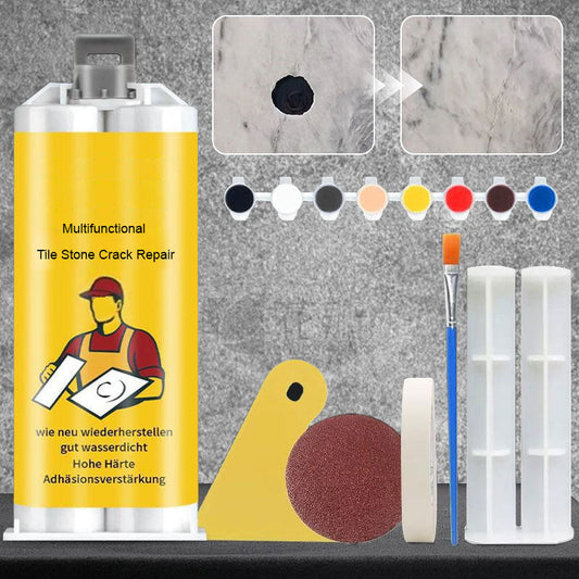 Kits de réparation multifonctionnels pour les fissures dans les carreaux et la pierre naturelle