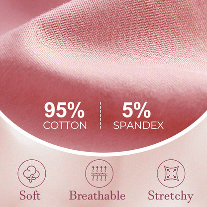 🔥50% Rabatt💟2025 Plus Größe hohe Taille auslaufsicher Baumwolle Höschen