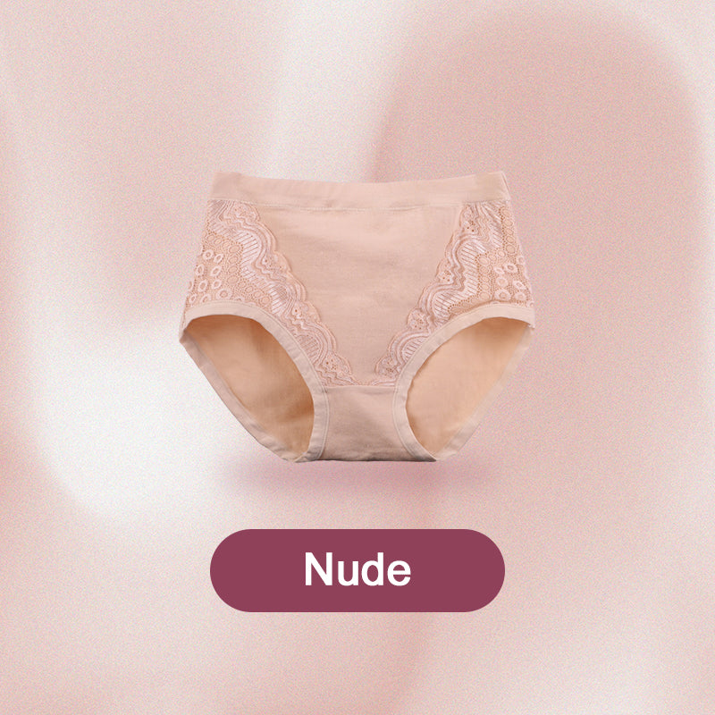 🔥50% Rabatt💟2025 Plus Größe hohe Taille auslaufsicher Baumwolle Höschen