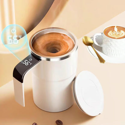 💥Große Aktion 50 % Rabatt☕🔋Wiederaufladbares automatisches magnetisches Rührkaffeetassen-Set⚡