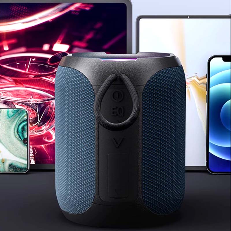 🎵40 W Peak tragbarer Bluetooth-Lautsprecher mit RGB-Beleuchtung💥