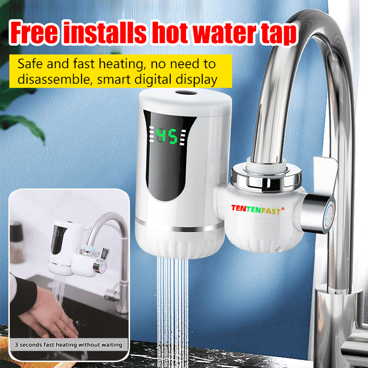 🔥Neujahrsangebot 50% OFF🔥 Installationsfreier Warmwasserhahn【Kostenloser Versand】