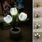LED-Tulpen-Nachtlicht-Blumen-Tischlampe🌷✨2 kaufen, versandkostenfrei