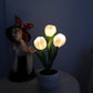 LED-Tulpen-Nachtlicht-Blumen-Tischlampe🌷✨2 kaufen, versandkostenfrei