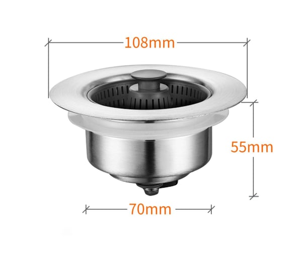 🏆LETZTER VERKAUFSTAG 50% RABATT ,  Geruchsfilter für Küchenspüle