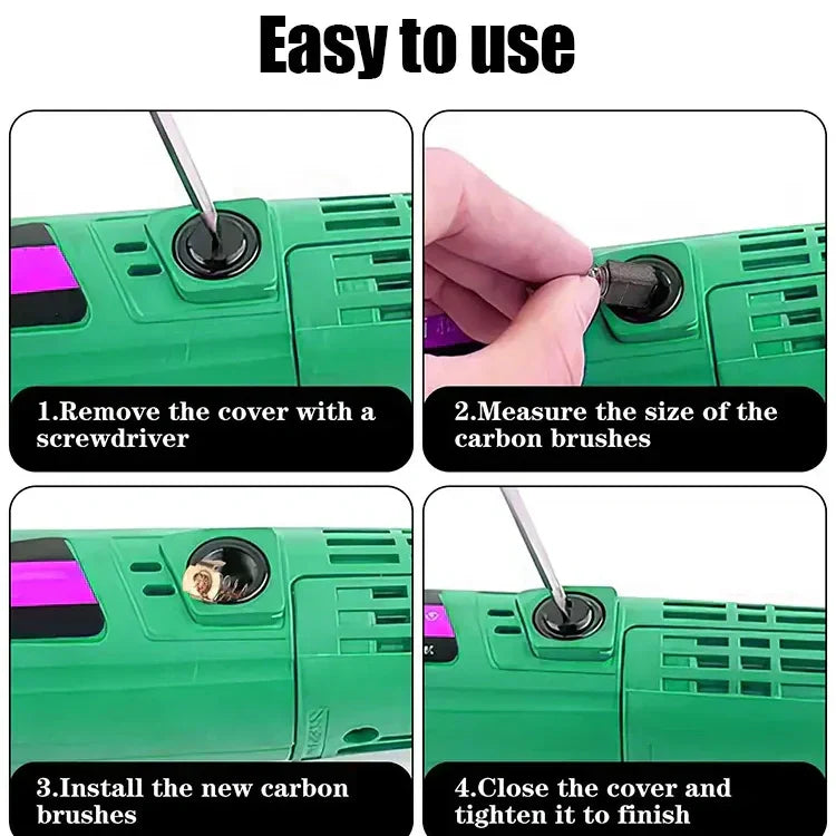 Kohlebürstensatz für Elektrowerkzeuge