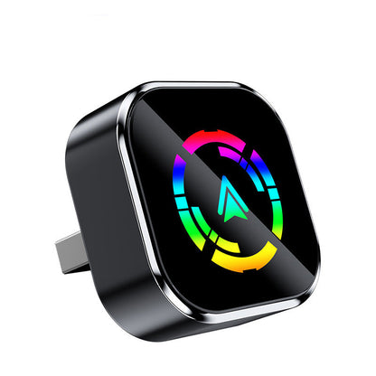 📱 58 % DE RÉDUCTION MAINTENANT ! 🔥 Adaptateur sans fil 2 en 1 - Compatible avec iPhone et Android Auto, installation facile Plug-and-Play ✨