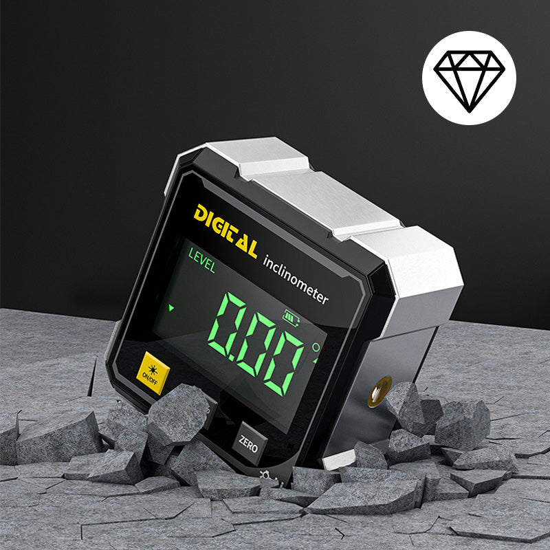 💥 50 % SPAREN! Magnetischer 4-Seiten-Winkelmesser mit Laser – Nur für kurze Zeit 🛠️