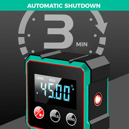 Magnetischer digitaler Winkelmesser mit elektronischem Laser