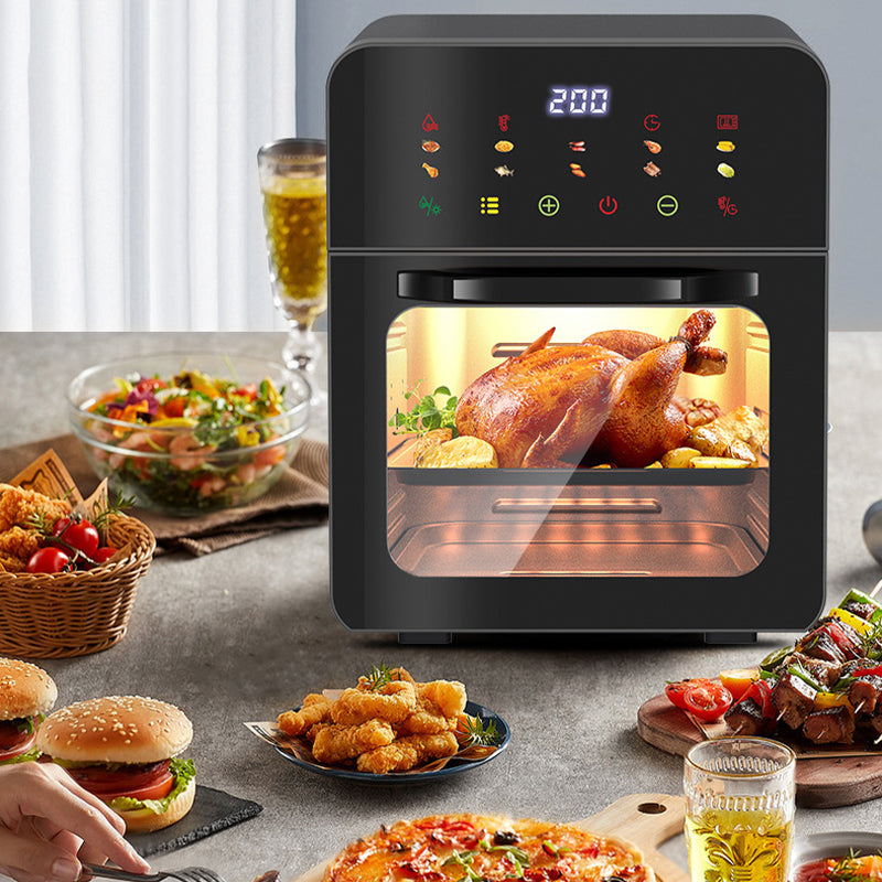 🔥 50% Rabatt - Bestes Angebot 🍳🍗  Multifunktionale Frätter mit Fenster und Touchscreen | Kostenloser Versand ✈️