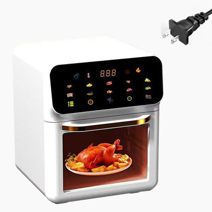 🔥 50% Rabatt - Bestes Angebot 🍳🍗  Multifunktionale Frätter mit Fenster und Touchscreen | Kostenloser Versand ✈️
