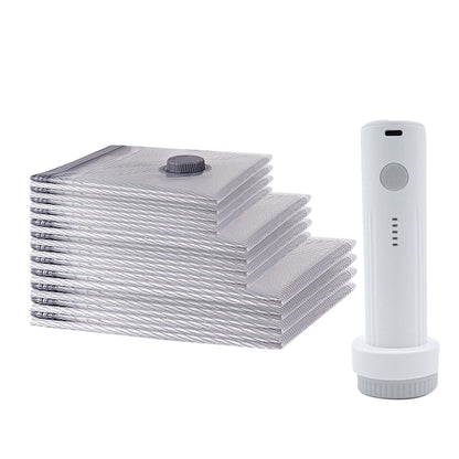 🔥Solange der Vorrat reicht 50 % Rabatt!🎉Reise-Vakuum-Storagebeutel & tragbares Pump-Set