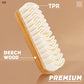 Brosse en silicone pour peau de chamois