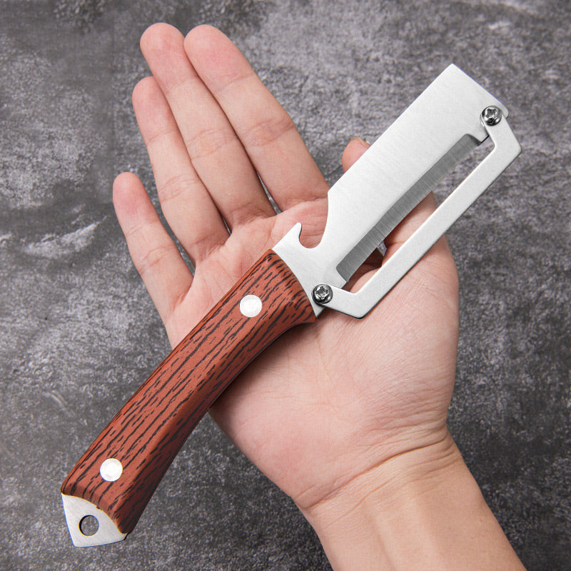 Premium Edelstahl Multifunktions Handheld Peeler