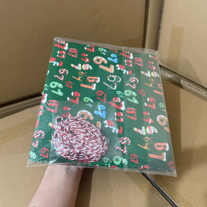 🎅🎄Weihnachts-Sonderangebot✨Witziges Weihnachtsmuster-Geschenkpapier