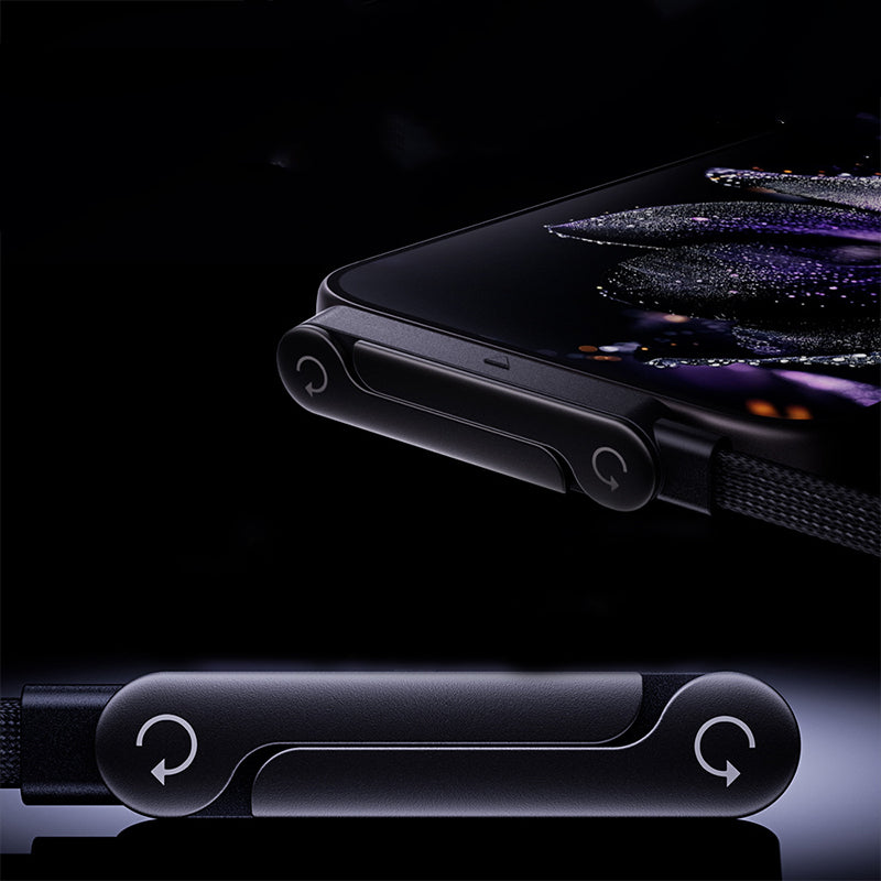 240W Schnellladekabel mit verstellbarem Telefonständer